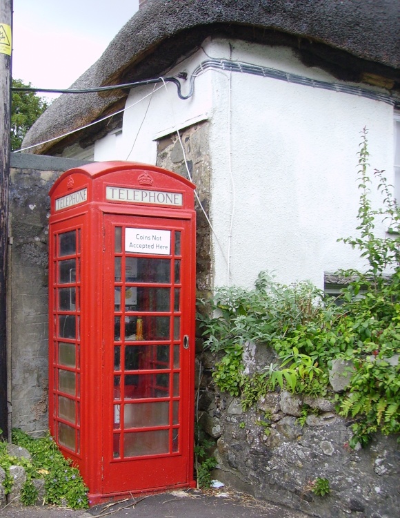 Telephone Box, Sticklepath, Devon