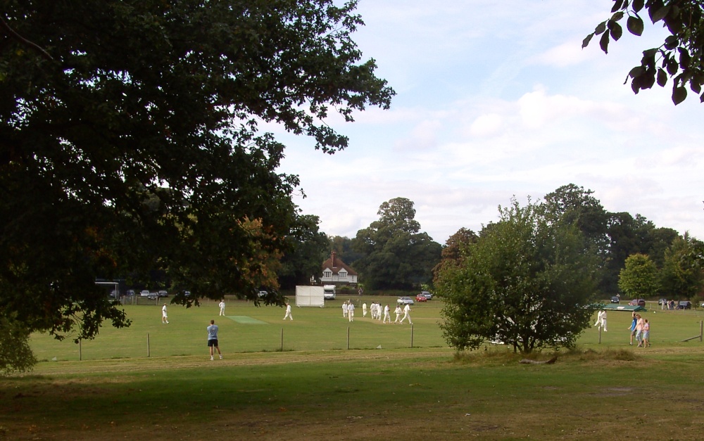 Cricket at Clumber Country Park, Worksop, Nottinghamshire