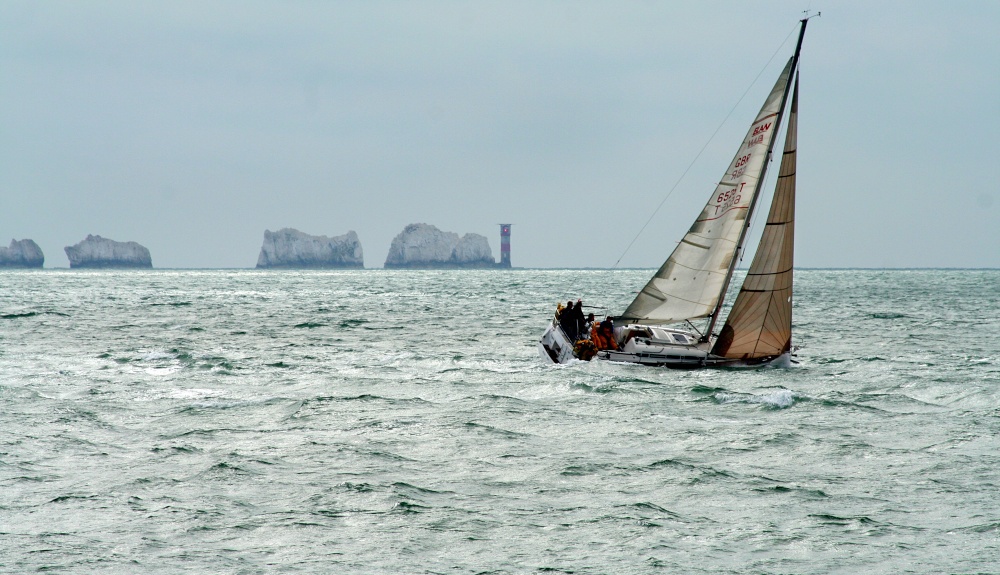 The Needles viewed from Hurst