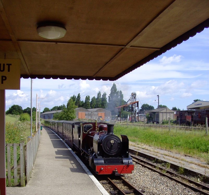 The train, Bure Valley Railway, Norfolk
