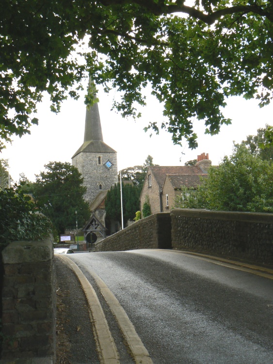 Eynsford Church and The  Narrow Bridge