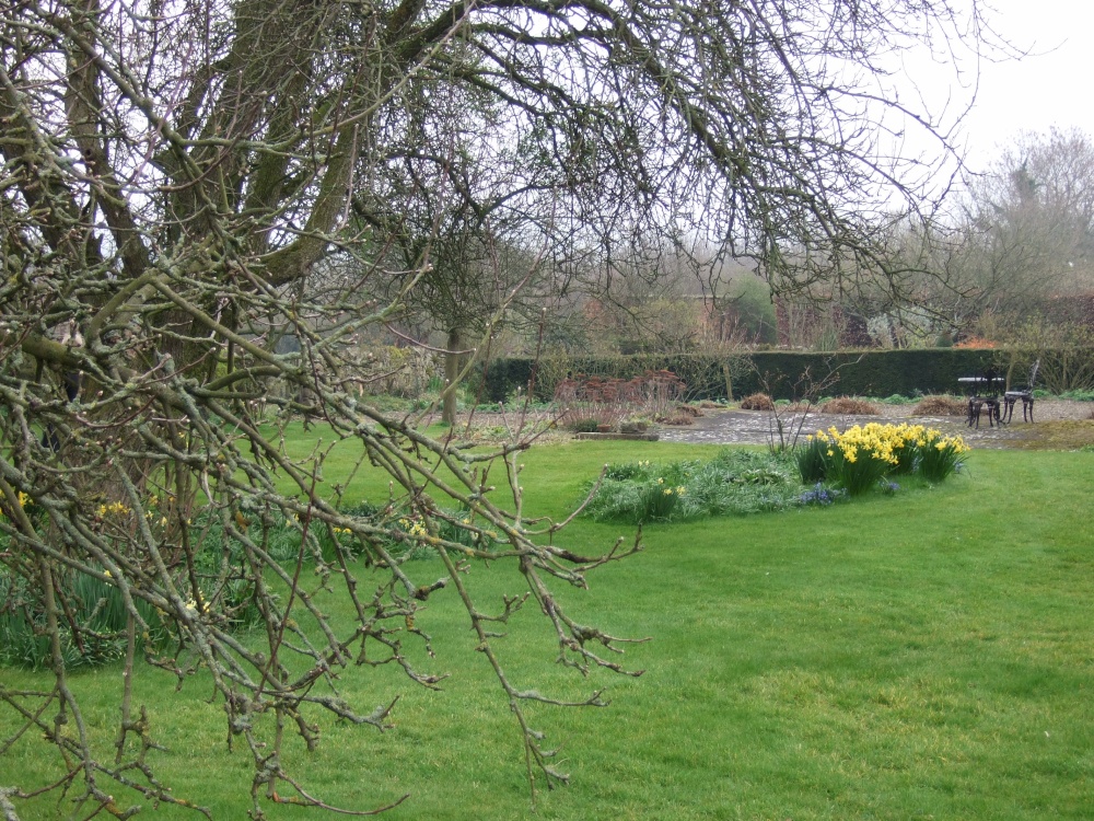 The garden of Shandy Hall, Coxwold, North Yorkshire