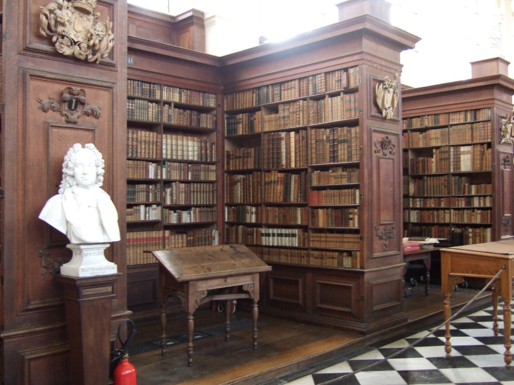 The Wren Library, Trinity College, Cambridge, Cambridgeshire