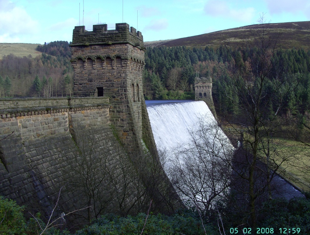 The Dam, Derwent Reservoir, Castleton, Derbyshire