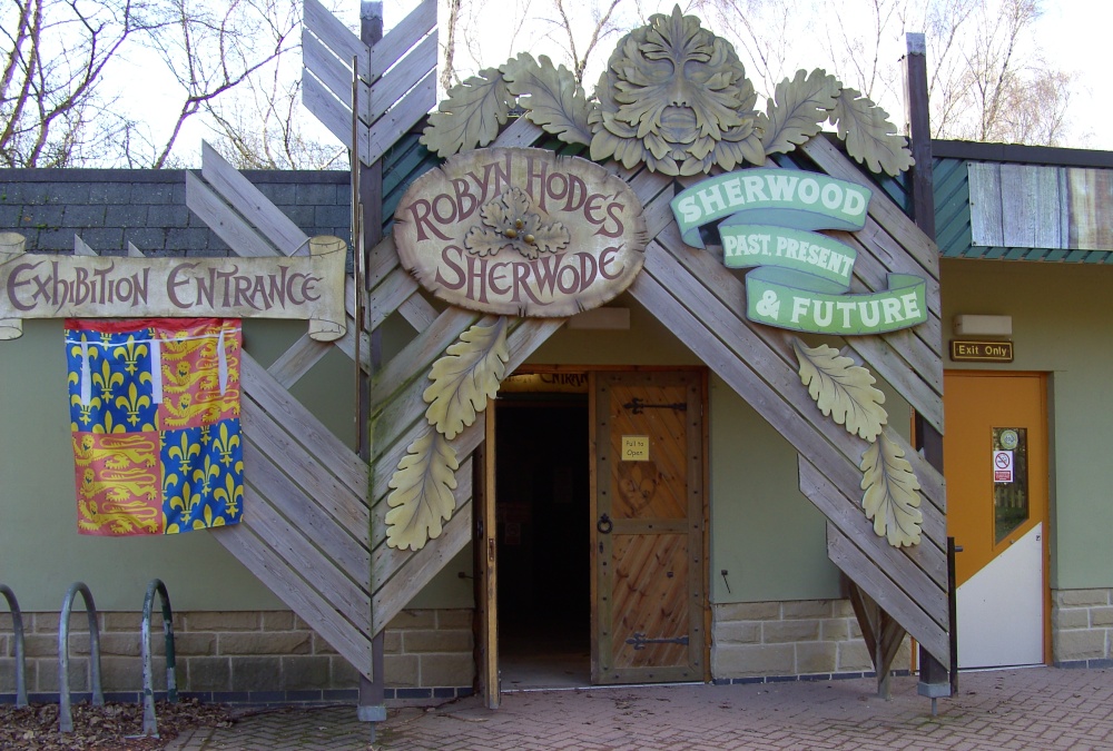 Visitor Centre at Sherwood Forest, Mansfield, Nottinghamshire