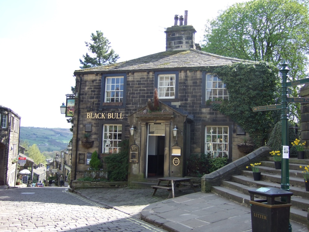The Black Bull, Haworth, West Yorkshire: A frequent haunt of Branwell Bronte