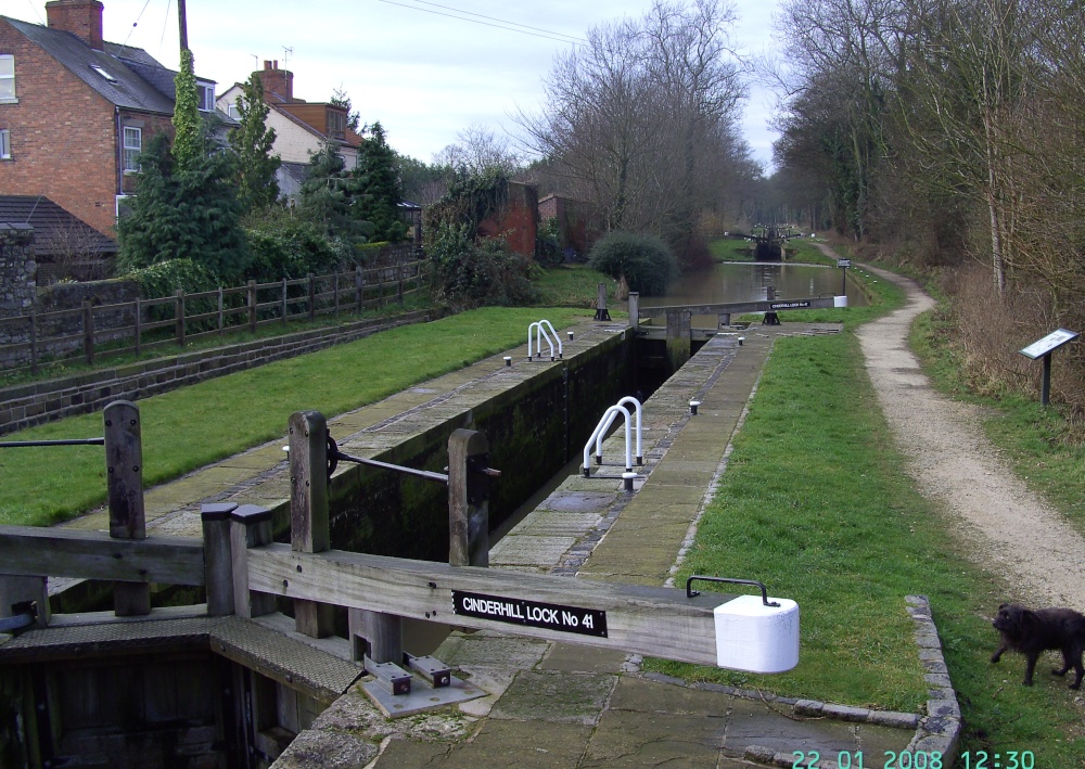 Locks, Chesterfield Canal, Worksop, Nottinghamshire