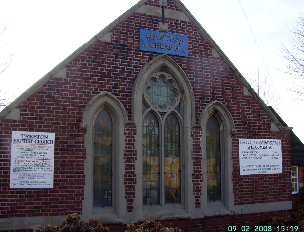 Babtist Church, Treeton, South Yorkshire