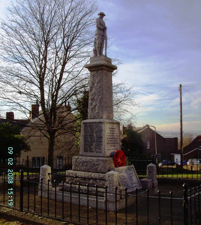 War Memorial, Treeton, South Yorkshire