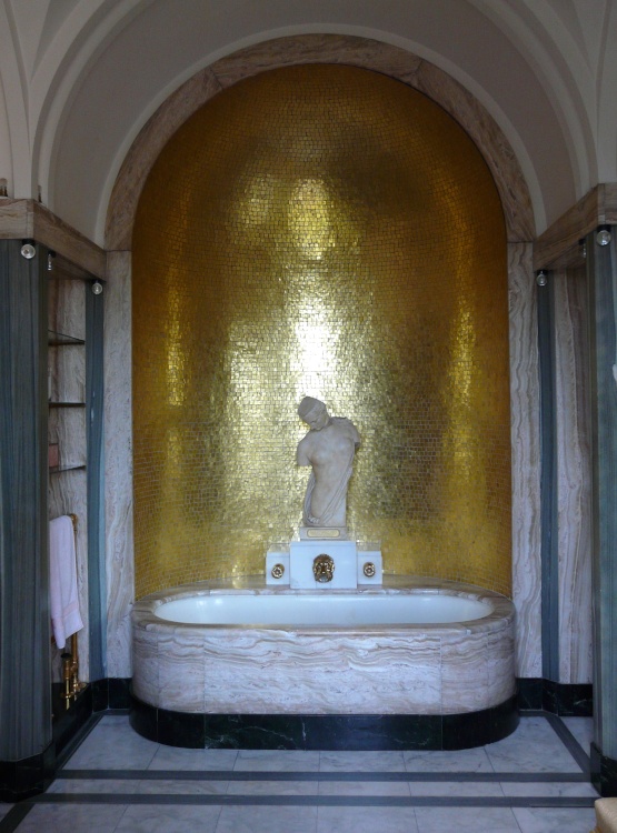 Virginia Courtauld's Exotic Bathroom, Eltham Palace, Greater London