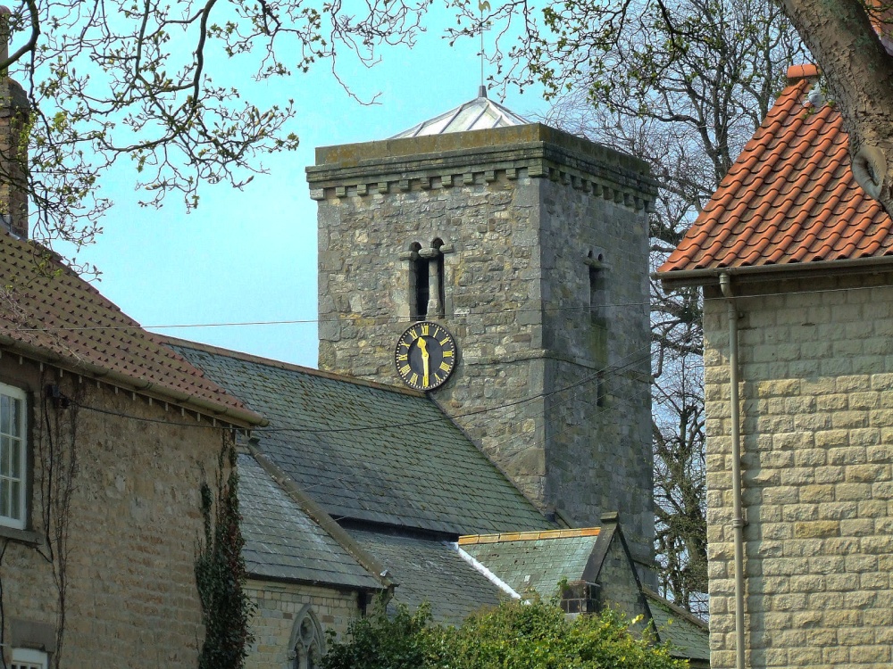The church at Hovingham, North Yorkshire
