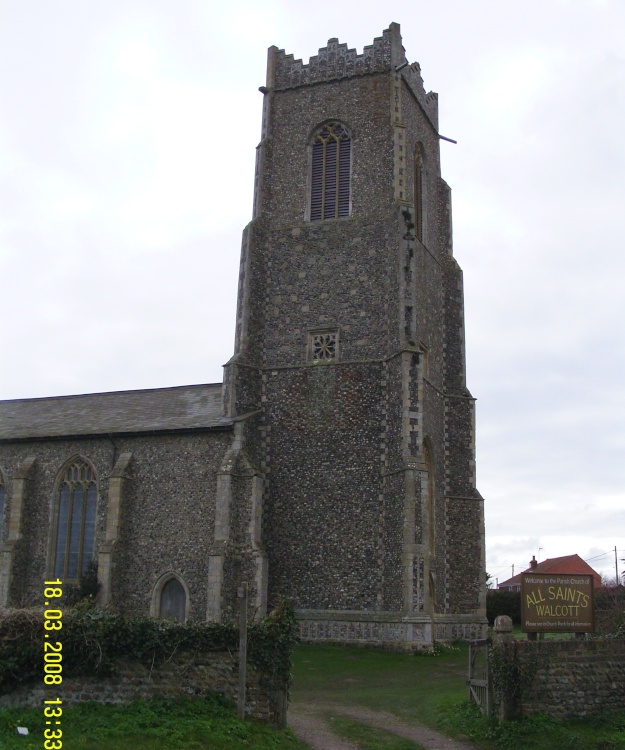 All Saints Church, Walcott, Norfolk