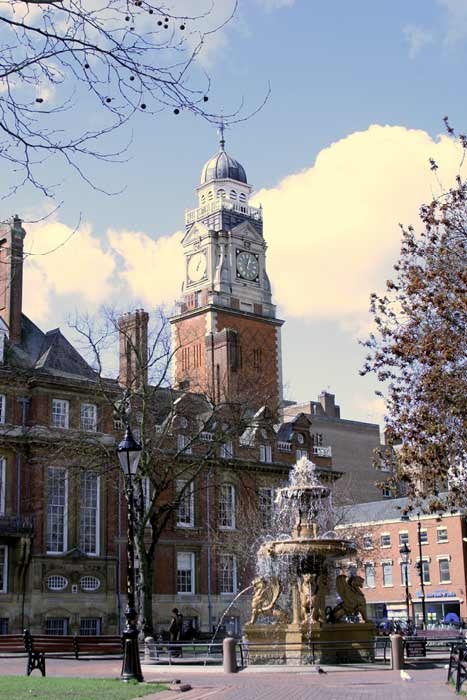 Town hall, Leicester, Leicestershire