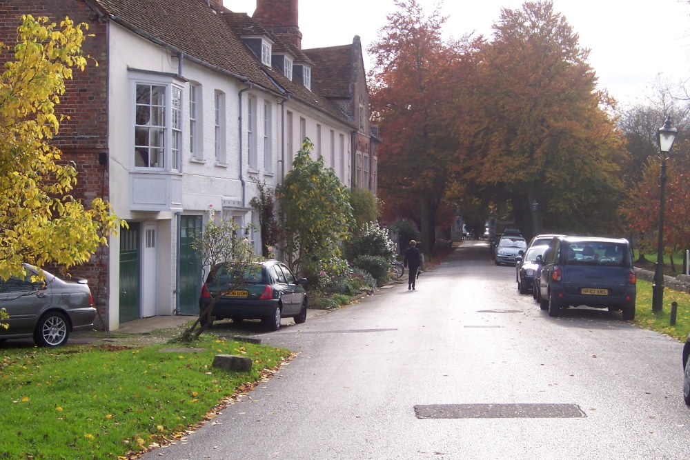 Salisbury street in autumn