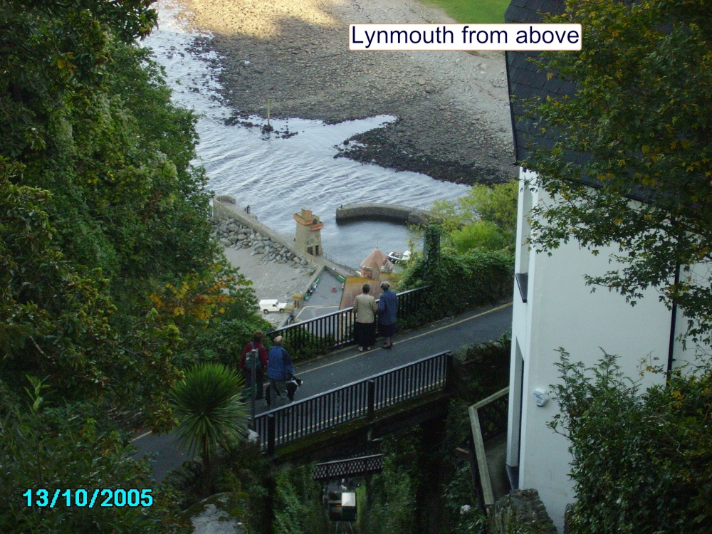View, Lynmouth, Devon