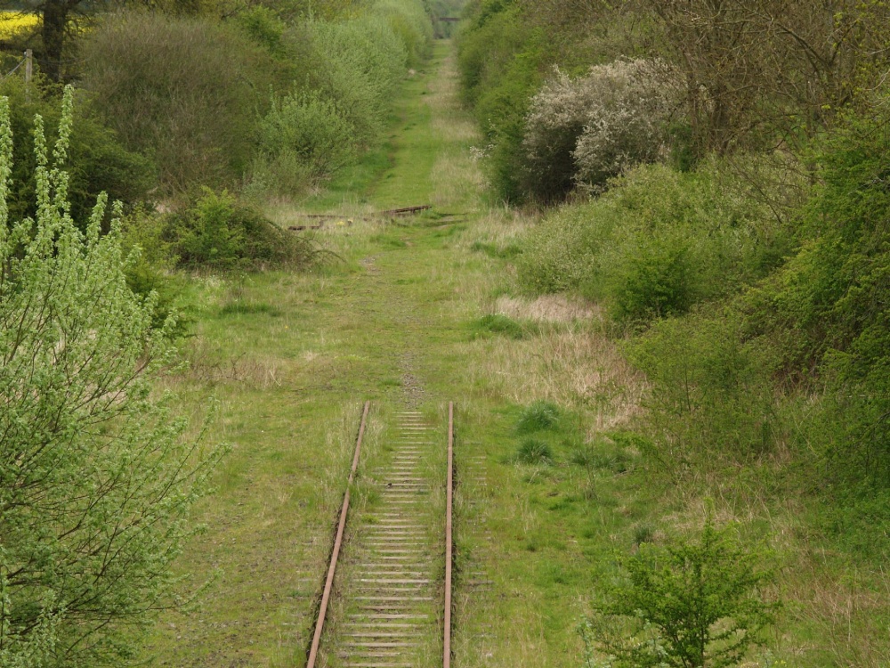 Old Oxford-Cambridge line, at Mursley, Bucks