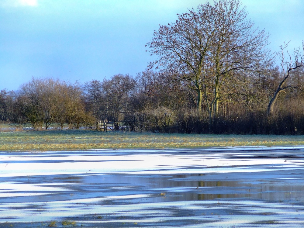 Sutton upon Derwent in winter