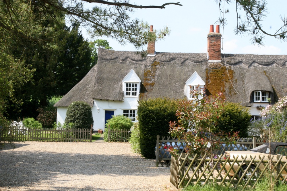 Thatched cottage in Dalham