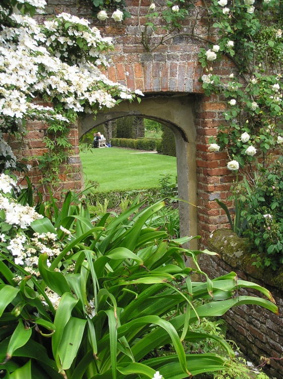 Another gateway at Sissinghurst castle garden, Kent