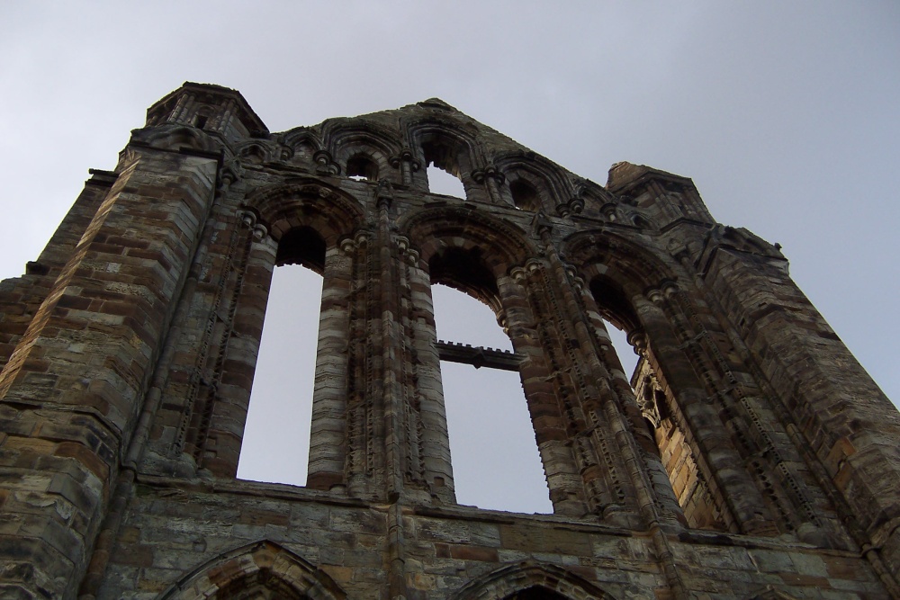 High at Whitby Abbey