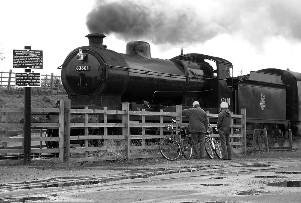Train at Quorn, Great Central Railway.