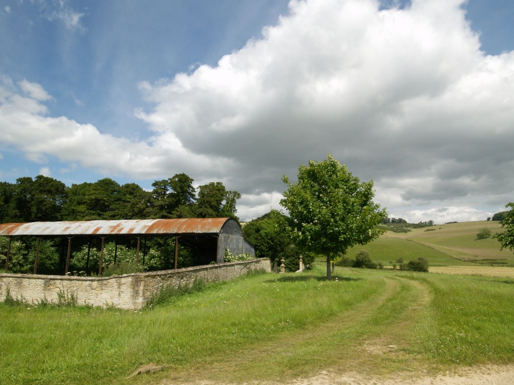 Farmland near Northleach, Gloucs.