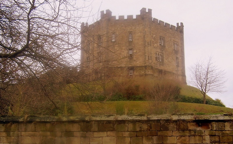 Durham Castle in winter