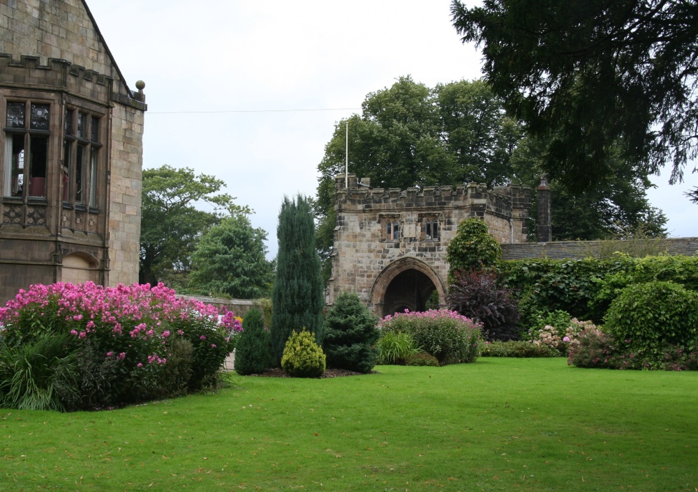 Grounds around Whalley Abbey
