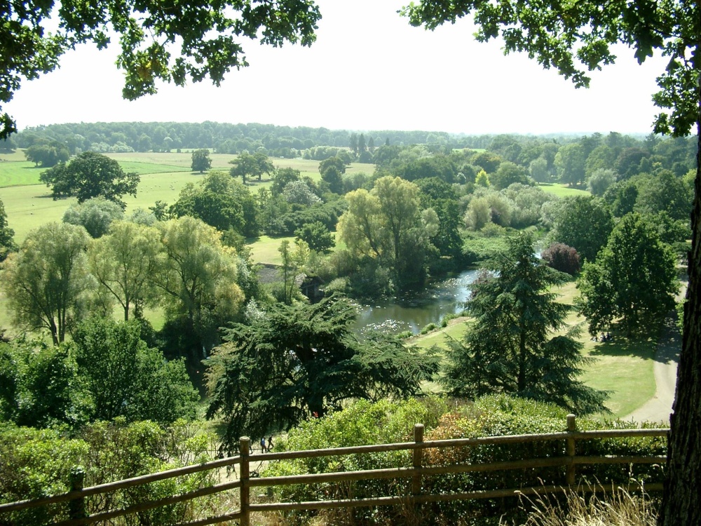 View from Warwick Castle