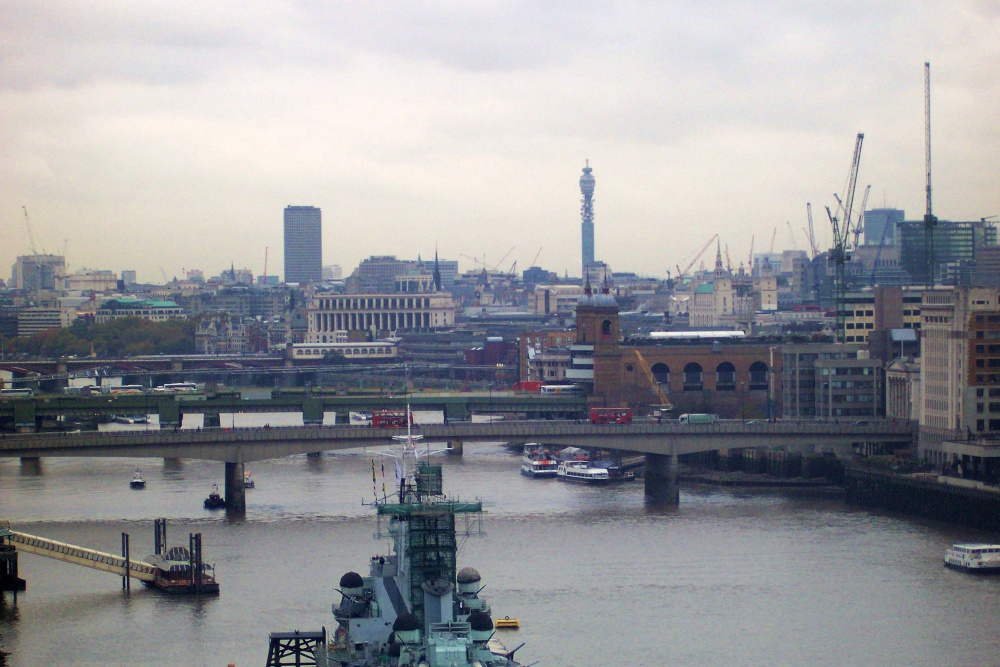 Thames from the Tower Bridge