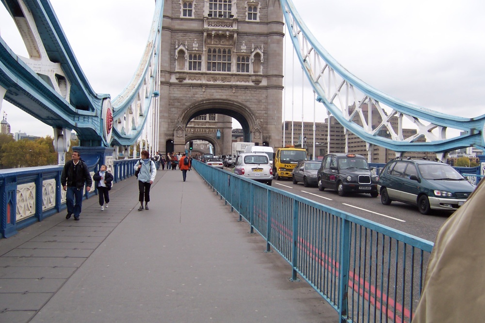 Tower Bridge Sidewalk