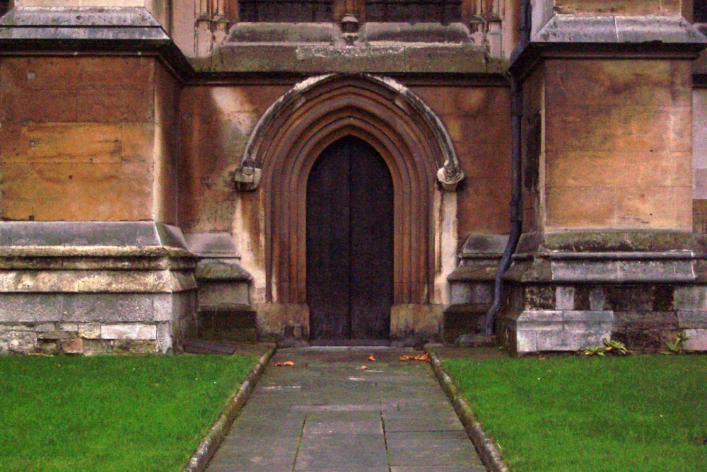 Side Door in Westminster Abbey