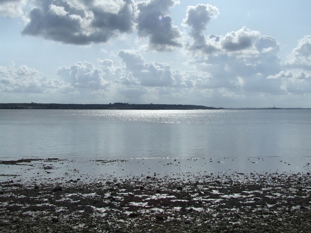 The view across the Humber from East Yorkshire to North East Lincolnshire.