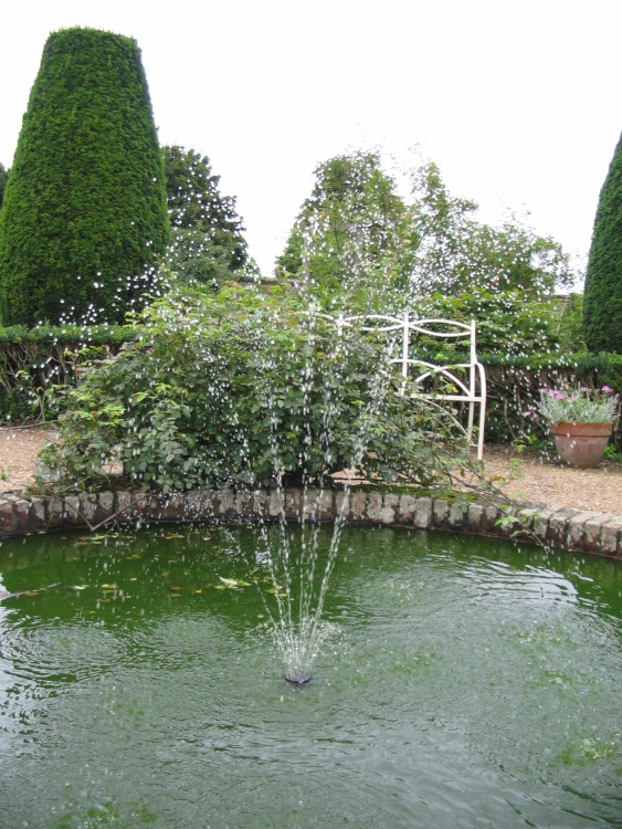 Fountain in Walled Garden