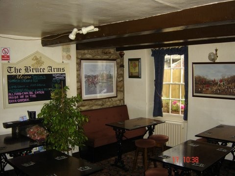 The Bruce Arms - inside.