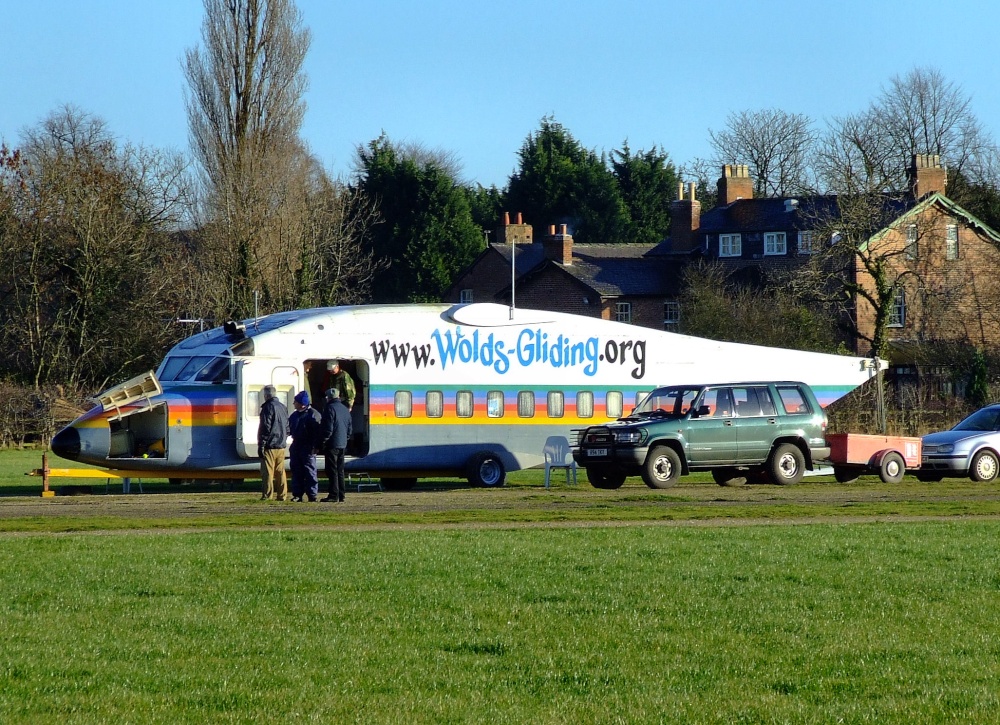Wolds Gliding Club operations room