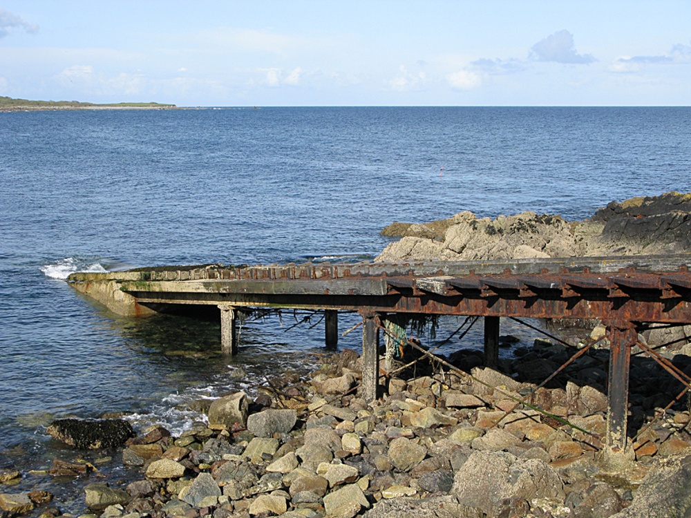 Lifeboat launch ramp