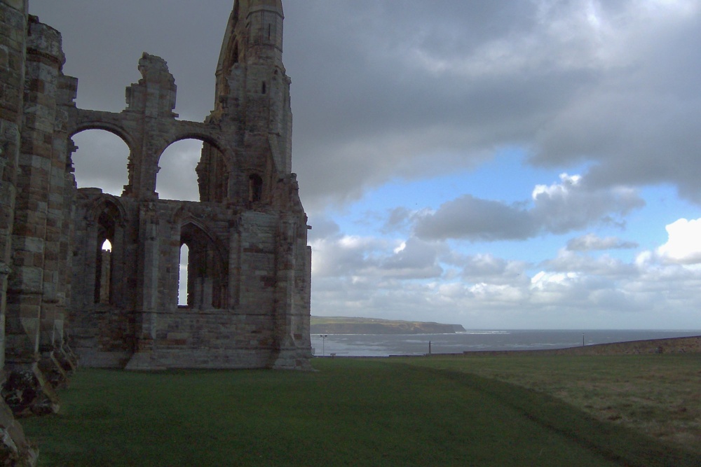 Passing Cloud Over Whitby Abbey