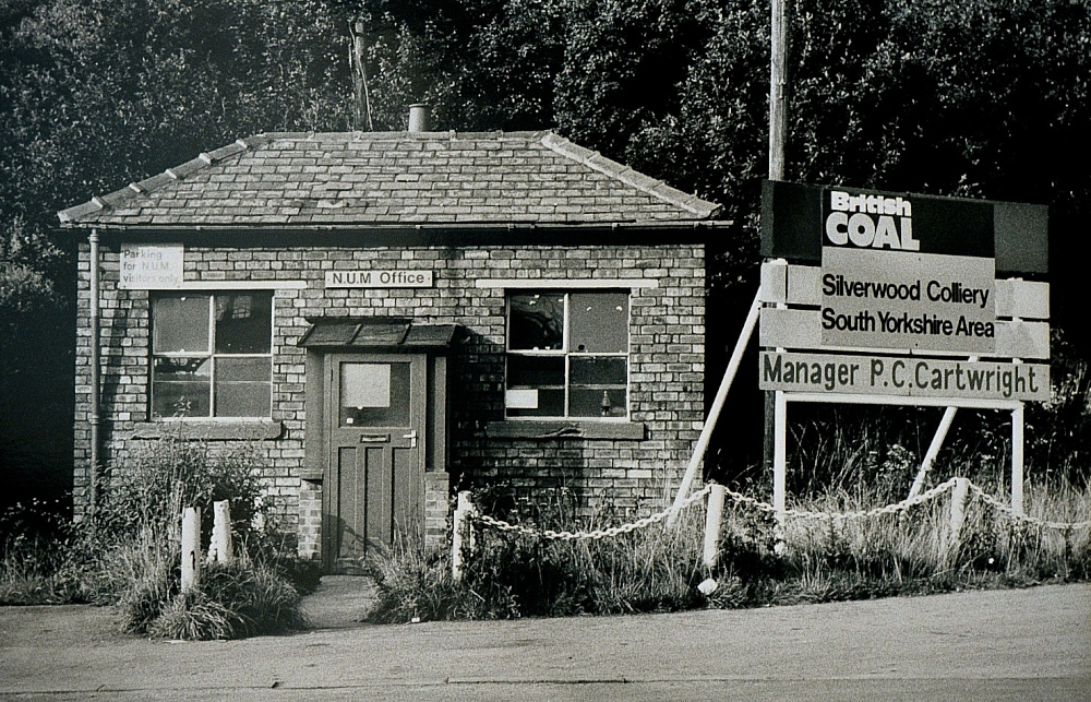 The old NUM office at Silverwood colliery