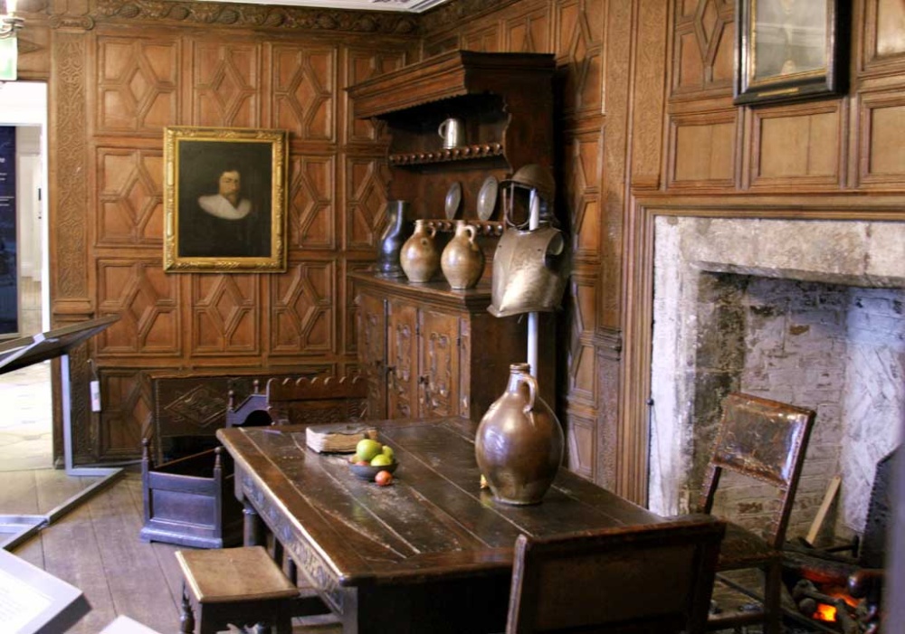 Jacobean room in the museum