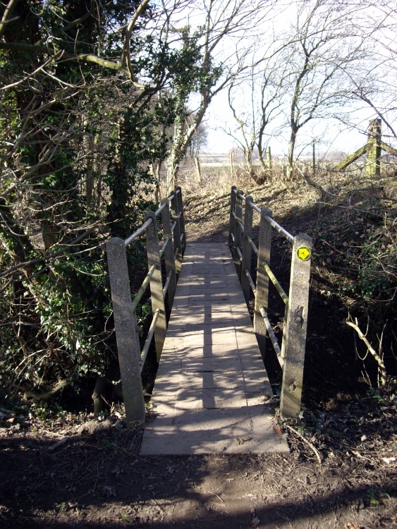 Footbridge over Ulnaby beck