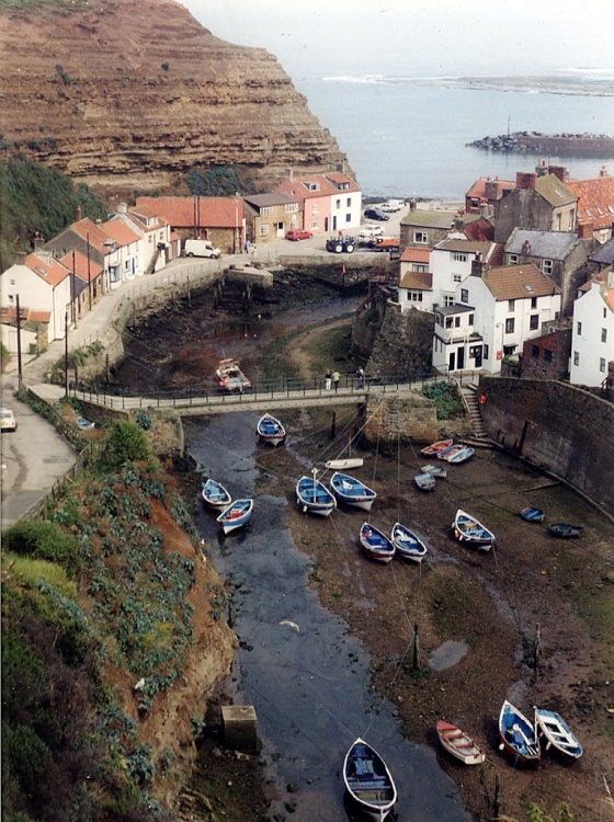 Staithes classic view