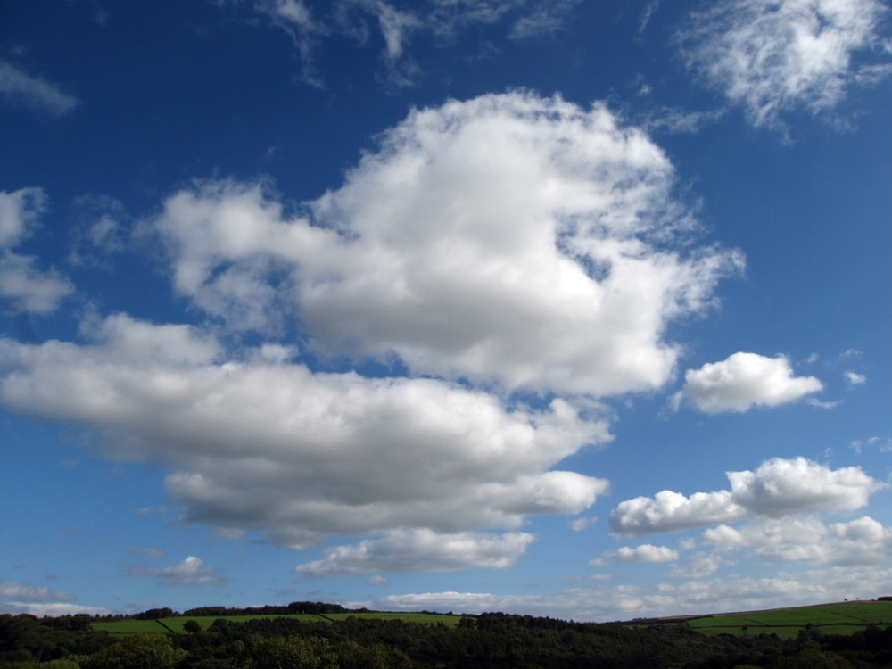 Beautiful clouds over North Yorkshire