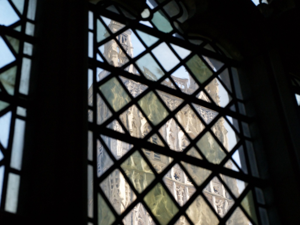 The Tower through a Cloister window