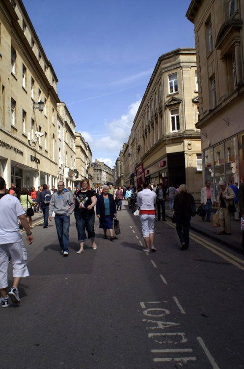 A walk down Bath main street.