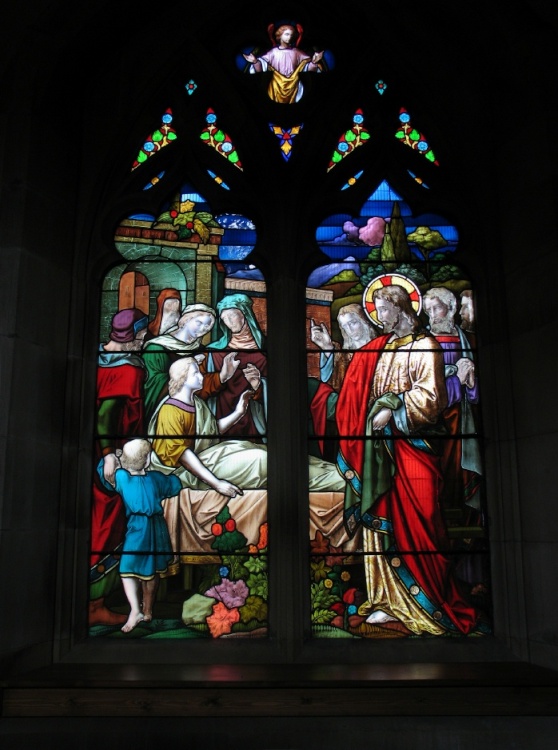 Aysgarth Church window