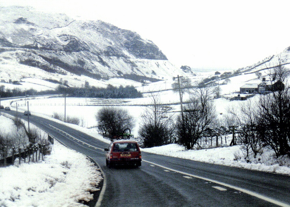 Snowdonia in winter.