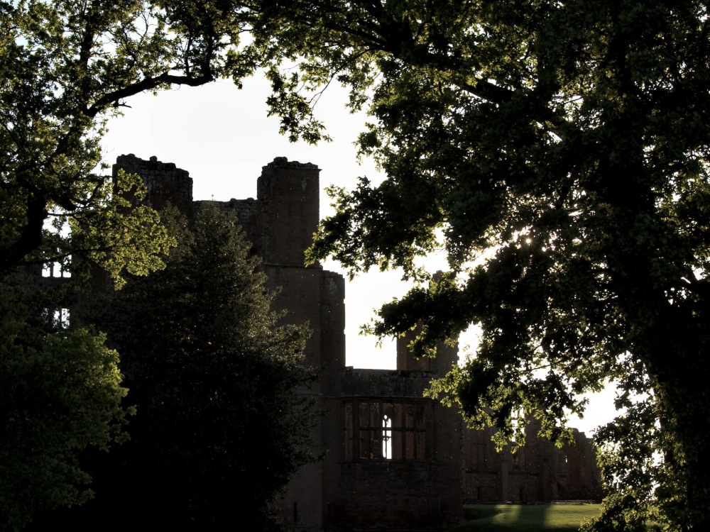 Kenilworth Castle in the evening sun, Kenilworth, Warwickshire