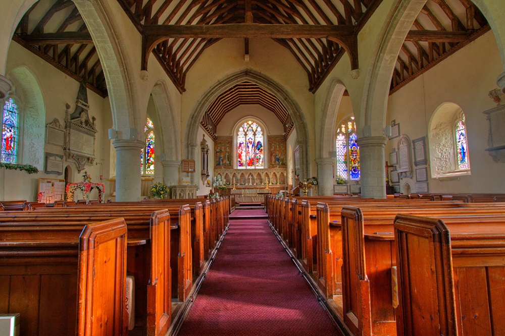 Boxley Church interior