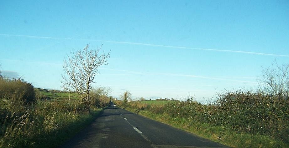 Beautiful Irish country road